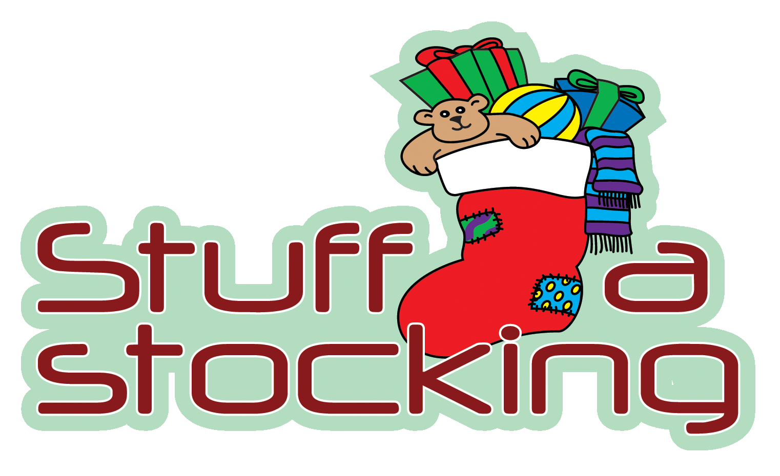 Stuff A Stocking Logo Stacked