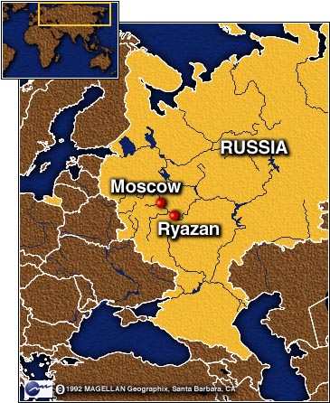 Ryazan Map